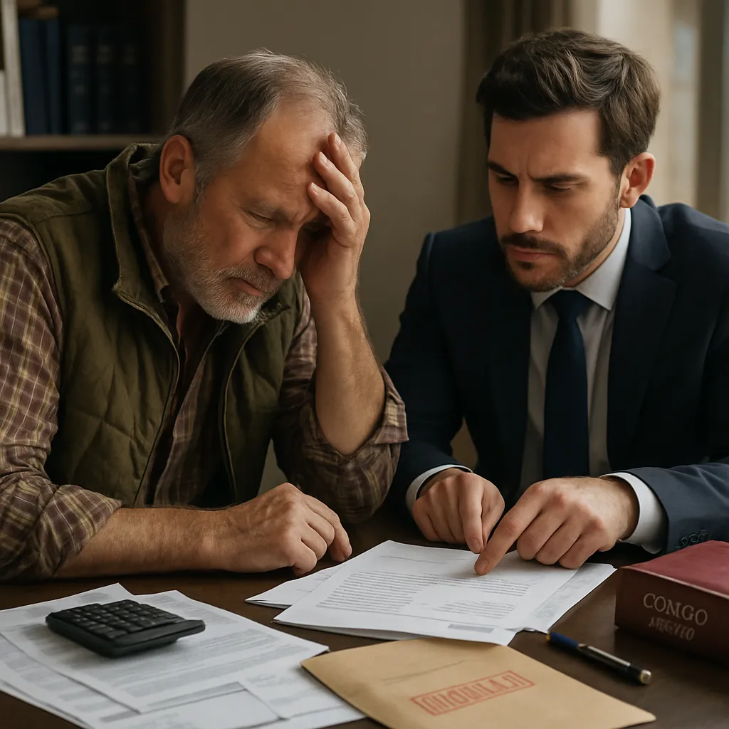 Cómo cancelar deudas generadas por actividad agraria o ganadera